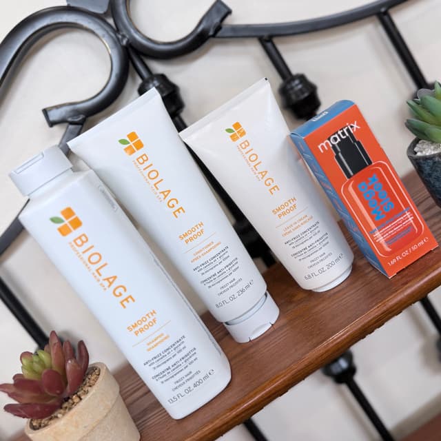 Anti-Frizz Routine for Heat Stylers at Chroma & Curl Beauty Lounge in Lincoln, NE